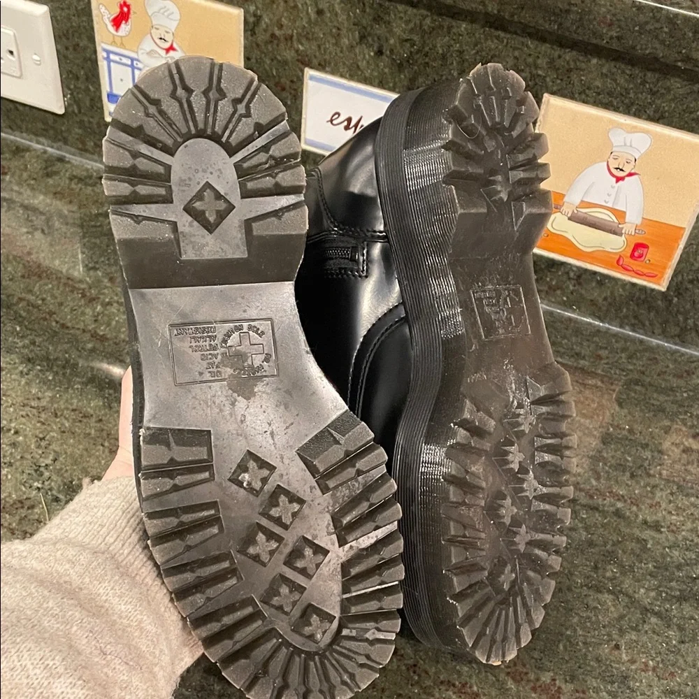 Dr. Martens Leather Women's Boots JADON Platform FITS US 9 marked EU 41 US 8 - Picture 10 of 16